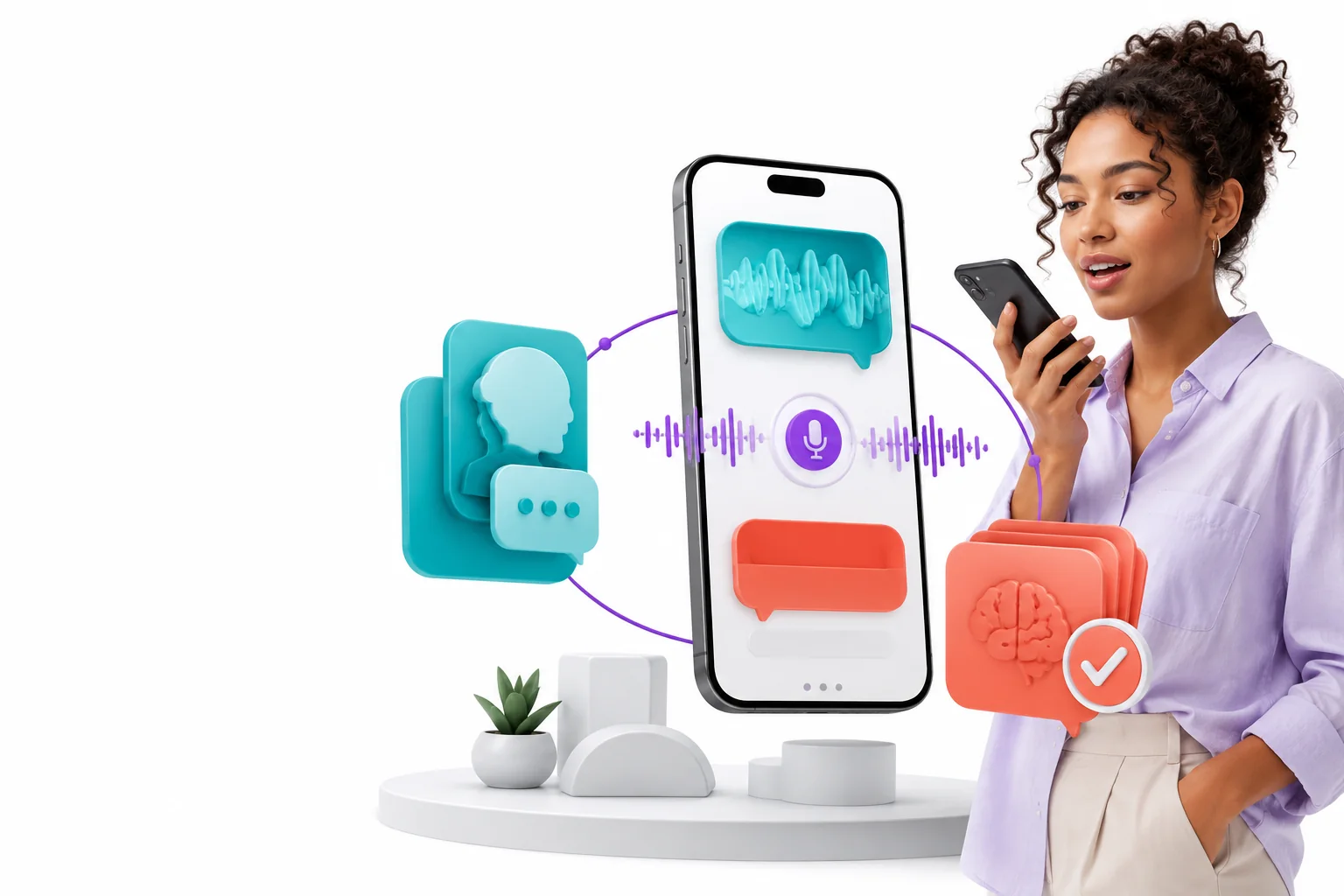 A learner turns everyday speech into listening and recall practice with VoiceIsland